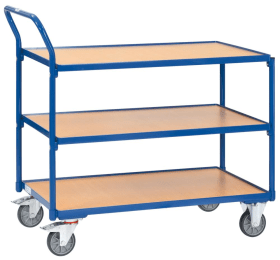Tischwagen 2752 300kg 3 Böden 1000x600mm fetra