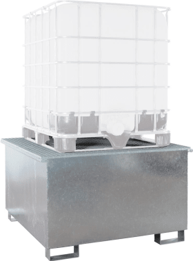 Großraumauffangwanne 1300x1360x795,vzk. LACONT