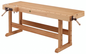 Ulmia Schreinerhobelbank B2085 x T 855 x H900 mm Plattenmaß B2000xT640 mm Modell 3-200