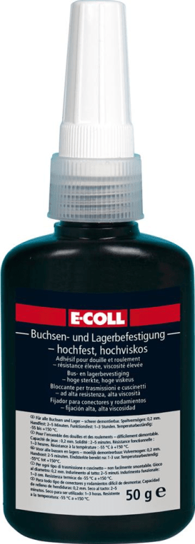 E-COLL Buchsen- und Lagerkleber 50g hochfest-hochviskos 