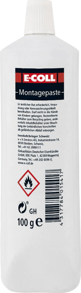 Montagepaste 100g Tube E-COLL