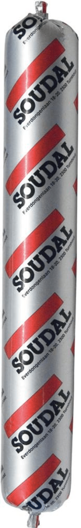 SOUDAL SILIRUB 2 NEUTRAL-SILIKON 600 ML BEUTEL GRAU 100252