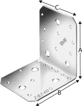 SST WINKELVERBINDER AB90 88 X 88 X 65 X 2,5 MM