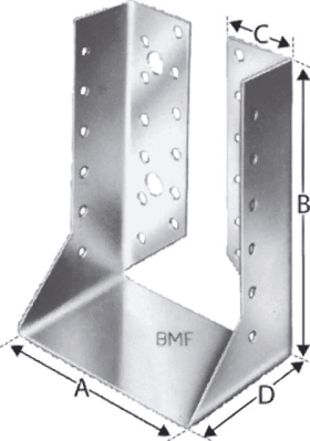 SST Balkenschuh innen BSIN100/140