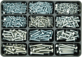 E-NORM Montagekoffer 25 DIN 933 8.8 verzinkt E-NORMpro