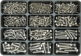 E-NORM Montagekoffer 34 DIN 933 Edelstahl A2 E-NORMpro