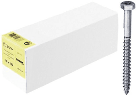 E-NORMpro 6-kant Holzschraube, galvanisch verzinkt