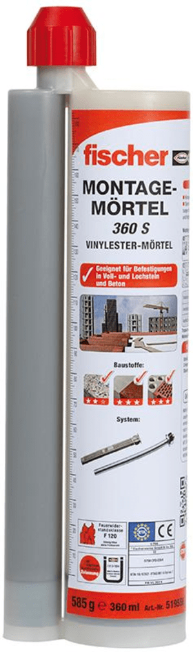 fischer Montagemörtel FIS VL 360 S, 519556