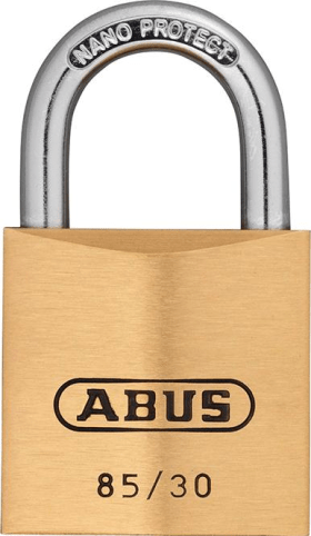 ABUS Vorhangschloss 85, Messing