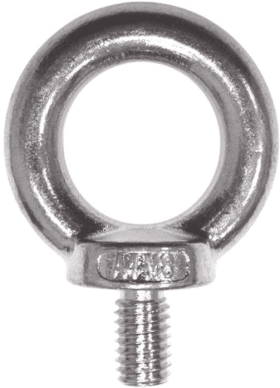 E-NORMpro Ringschraube DIN 580 Edelstahl A2 M12 HP geschmiedet  