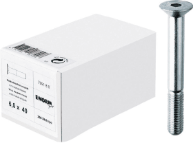 DIN 7991 8.8 galZn M8x60 HP E-NORMpro