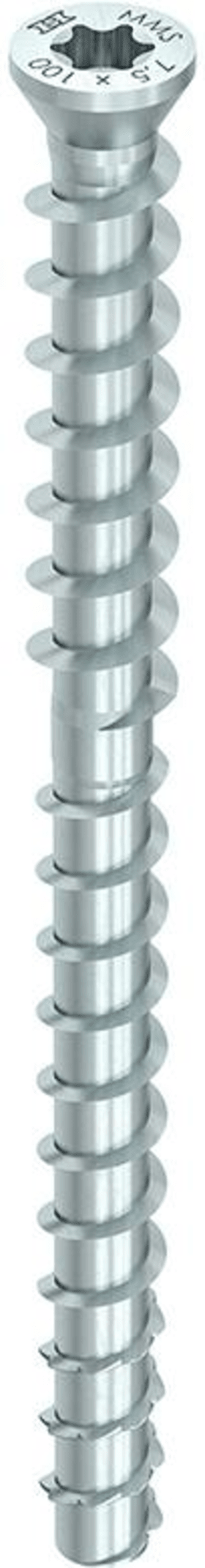 Heco Schraubanker MMS-TC, verzinkt blau