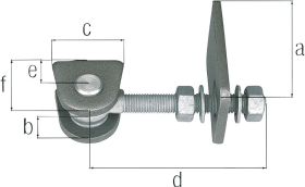 Verstellbares Torband,M16GAH Alberts