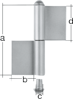 GAH KONSTRUKTIONSBAND ZWEITLG. 2350/KO4 VA 120 X 9 MM 41432 0