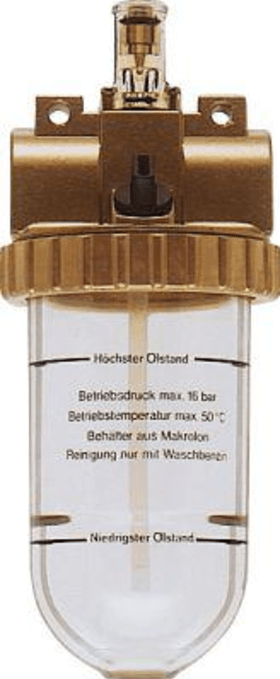 Druckluftnebelöler BR Standard, G3/4" DN20, BG 55, PC-Behälter, EWO