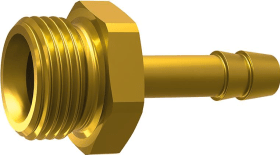 Einschraubschlauchtülle Messing, AG G3/4", LW 19 SW 32mm RIEGLER