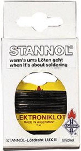 STANNOL ELEKTRONNIKLOT 6G 940140SB S-SN60PB39CU1 4006062401409