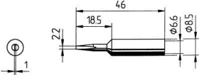 ERSA LÖTSPITZE ERSADUR 832 MEISSELFÖRMIG 2,2 MM 0832CDLF/SB