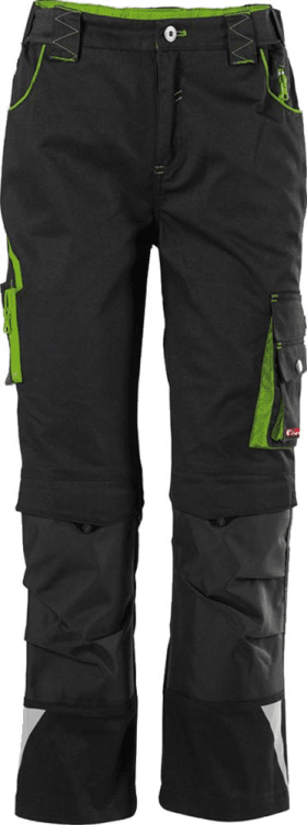 FORTIS Kids Bundhose 24, schw./limegreen,Gr158-164
