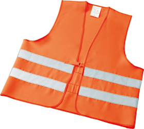 Warnweste, BW-MG, Einheitgröße, orange