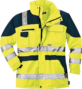 ELUTEX WARNSCHUTZPARKA 8406 GELB-BLAU GR.S 4031973073025