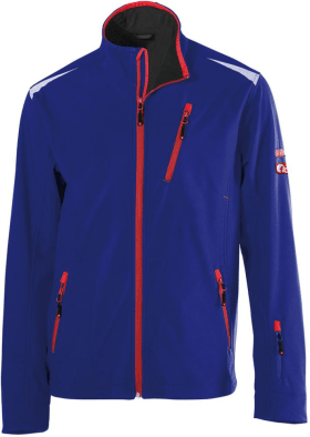 FORTIS Softshelljacke TWENTY-FOUR, blau-rot