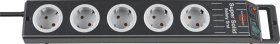 Brennenstuhl Steckdosenleiste Super-Solid-Line, 5-Fach, 2,5m