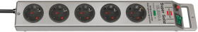 Brennenstuhl Steckdosenleiste Super-Solid-Line, 5-Fach, 2,5m