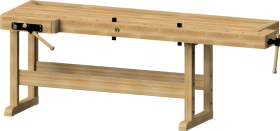 Ulmia Hobelbank 2-230 Gesamtmaß: 2520x850x900 mm 