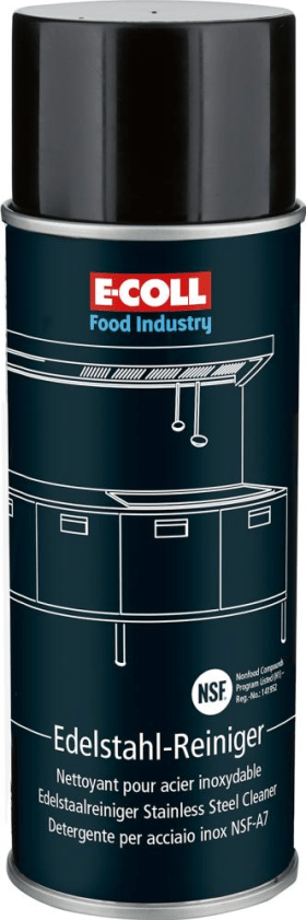 Edelstahlreiniger NSF-A7 400ml Sprühdose E-COLL