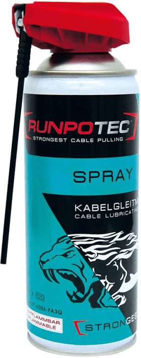 RUNPOTEC Kabelgleitmittel Spray, 400 ml, 20523