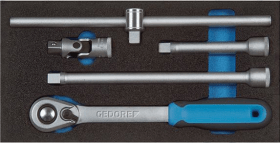 Werkzeugmodul 1/3 Antrieb 1/2" fein Gedore