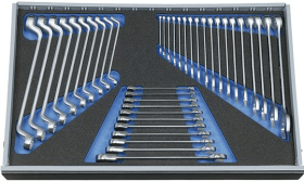 GEDORE Ring-Maulschlüssel-Sortiment in CT-Modul 39tlg