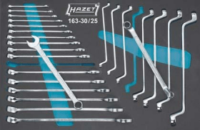 HAZET WERKZEUGMODUL 3/3 RING-/DOPPEL- RINGSCHLÜSSEL 163-30/25