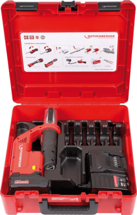 ROTHENBERGER PRESSMASCHINE ROMAX® COMPACT TT SET BASIC O.BACKEN 1000002115