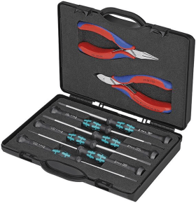 KNIPEX ELEKTRONIKZANGEN-SET  8-TLG. 00 20 18