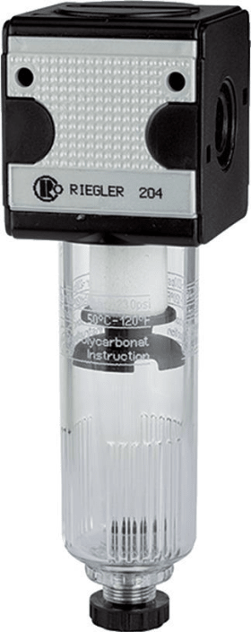 Filter multifix mit Polycarbonatbehälter 16bar BG5 G1." RIEGLER