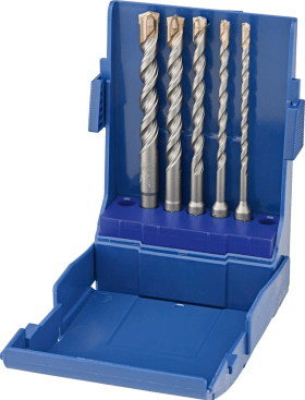 SDS-plus-Bohrer 4Schn. 5 tlg. FORUM