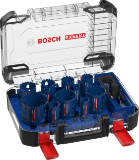 Bosch EXPERT Tough Material Lochsäge-Set, 20/22/25/32/35/40/44/51/60/64/76 mm, 14-tlg.