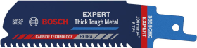 Bosch EXPERT ‘Thick Tough Metal’ S 555 CHC Säbelsägeblatt, 1 Stück