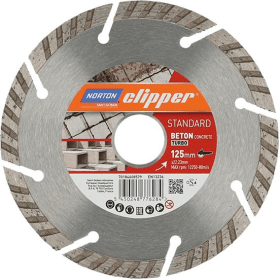 NORTON CLIPPER DIA.-TRENNSCHEIBE STANDA. BETON TURBO 125X22,23MM 70184608579