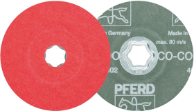 Fiberschleifscheibe CC-FSCO-COOL 115mm K80 PFERD