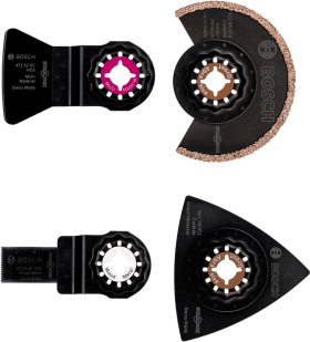 Bosch Starlock Fliesen-Set für Multifunktionswerkzeuge, 4-teilig