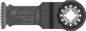 Bosch BIM Tauchsägeblatt AIZ 32 BSPB, Hard Wood, 50 x 32 mm, 5er-Pack