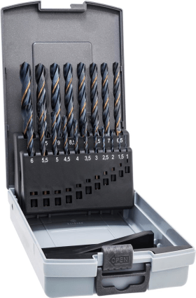 Spiralb. D338N HSS 1,0-10,0, 0,5mm stg.ALPEN