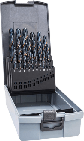 Spiralb. D338N HSS 1,0-13,0, 0,5mm stg.ALPEN