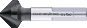 MAYKESTAG HSS-E KEGELSENKER 3-FL. UNGL. GETEILT ALUNIT® 4,3MM 90° 238700430100