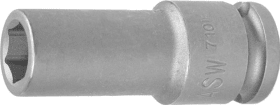 ASW KRAFT-STECKSCHLÜSSELEINSATZ 3/8" LANG 10MM 071052