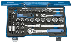 GEDORE Steckschlüssel-Satz 3/8" + 1/4", 50-tlg