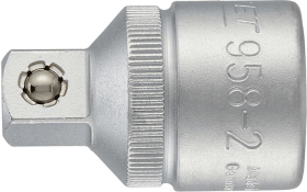 Reduzierstück 1/2"-Innenvierkant auf 3/8"-Außenvierkant Hazet